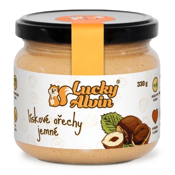 EXP Lucky Alvin Lískové ořechy neochucené 200 g jemné