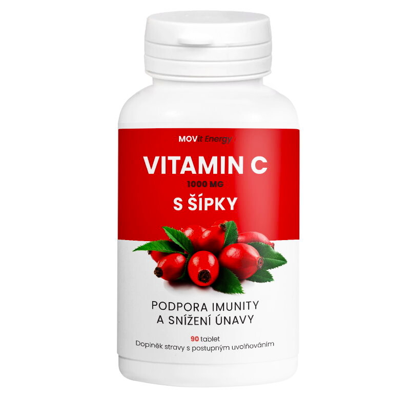 EXP MOVit Vitamin C 1000 mg s šípky 90 tablet