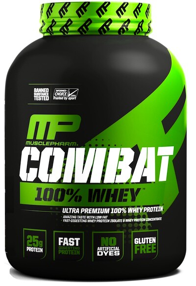 EXP MusclePharm Combat 100% Whey 2269 g jahoda
