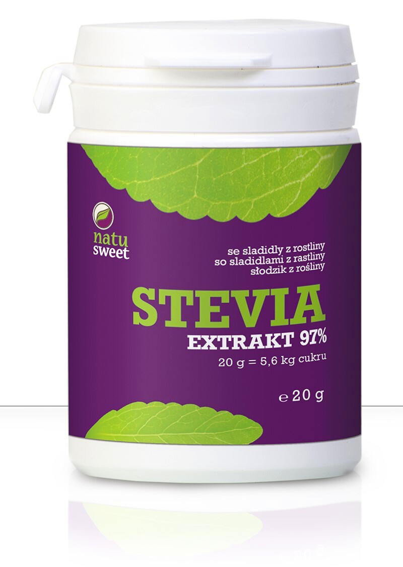 EXP Natusweet Stevia Čistý Extrakt 97% 20 g