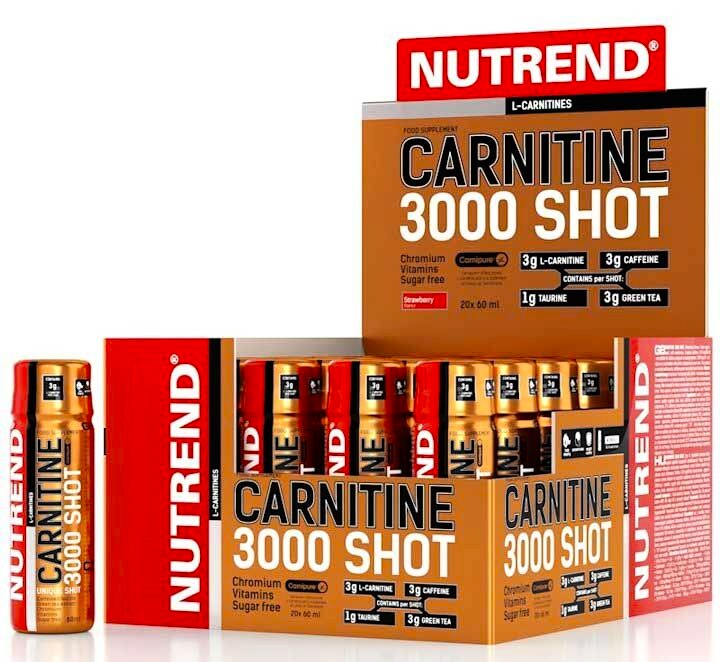 EXP Nutrend Carnitine 3000 Shot 60 ml