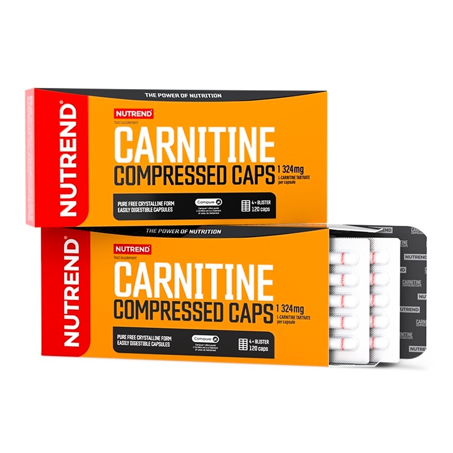 EXP Nutrend Carnitine Compressed Caps 120 kapslí