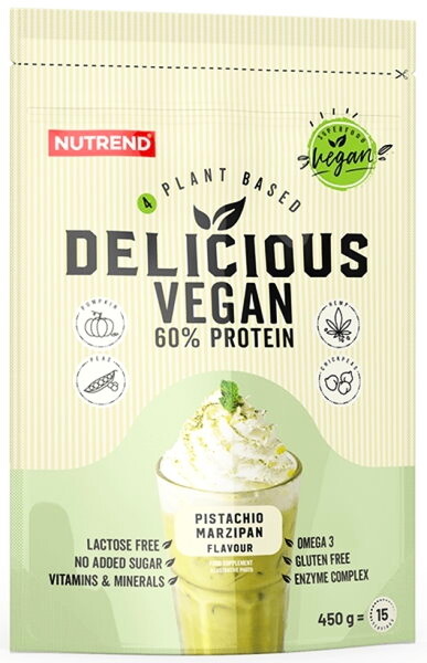 EXP Nutrend Delicious Vegan Protein 450 g pistácie - marcipán