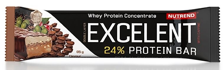 EXP Nutrend Excelent Protein Bar Double with Caffeine 85 g