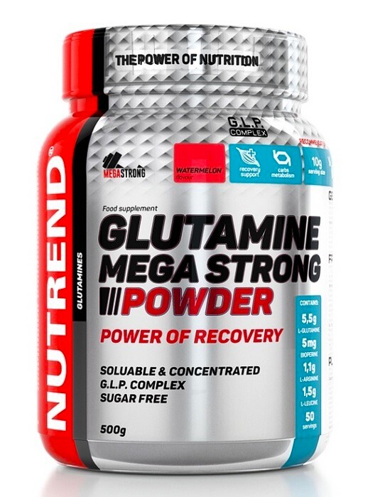 EXP Nutrend Glutamine Mega Strong Powder 500 g