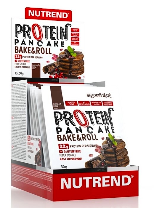 EXP Nutrend Protein Pancake 10×50 g čokoláda - kakao