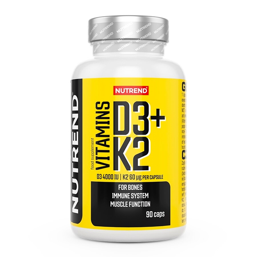 EXP Nutrend Vitamins D3+K2 90 kapslí