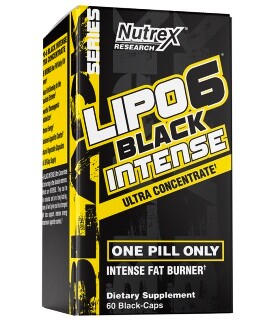 EXP Nutrex Lipo 6 Black Intense Ultra Concentrate 60 kapslí