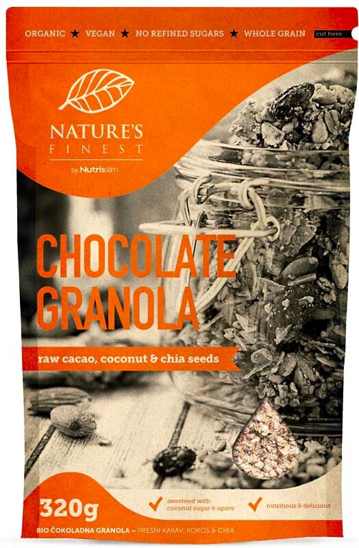 EXP Nutrisslim BIO Chocolate Granola 320 g