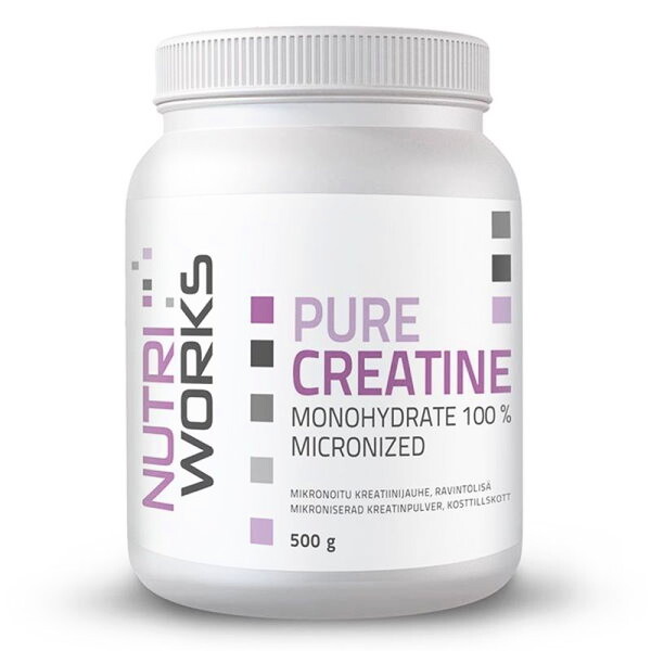 EXP NutriWorks Pure Creatine Monohydrate 500 g