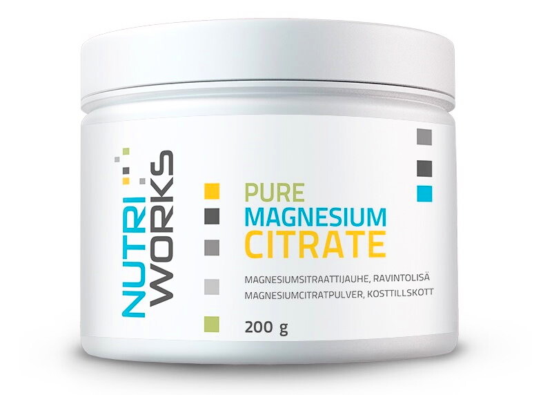 EXP NutriWorks Pure Magnesium Citrate 200 g