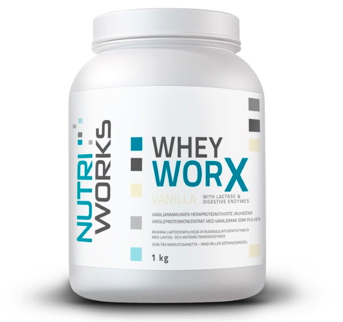 EXP NutriWorks Whey Worx 1000 g vanilka