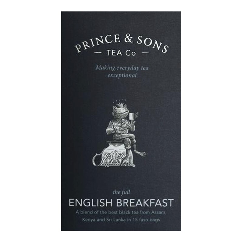 EXP Prince and Sons English Breakfast 15 sáčků 52,5 g