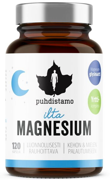 EXP Puhdistamo Night Magnesium (Hořčík) 120 kapslí
