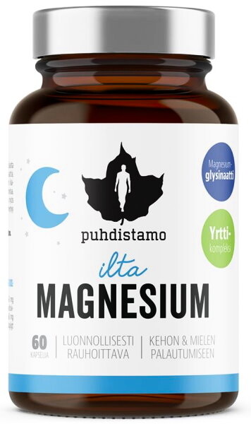 EXP Puhdistamo Night Magnesium (Hořčík) 60 kapslí
