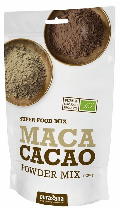 EXP Purasana Maca Cacao Lucuma Powder BIO 200 g