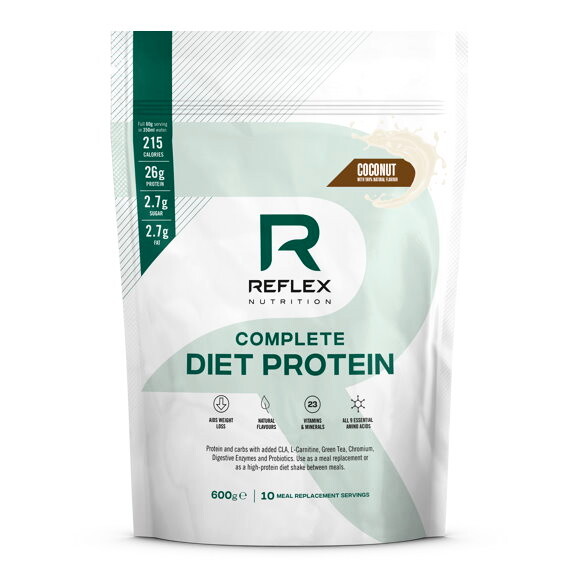 EXP Reflex Complete Diet Protein 600 g vanilka