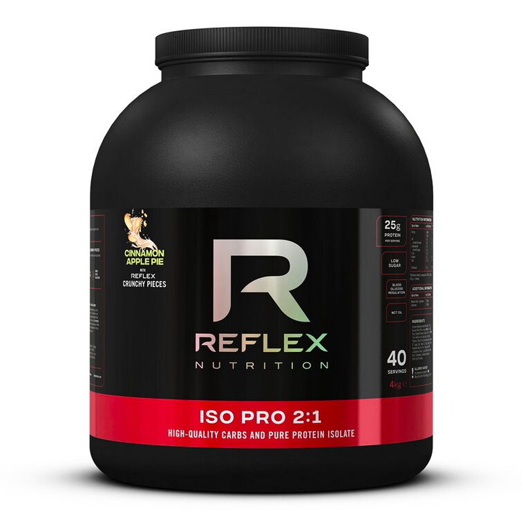 EXP Reflex ISO Pro 2:1 1800 g skořice - jablečný koláč