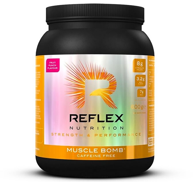 EXP Reflex Muscle Bomb Caffeine Free 600 g višeň