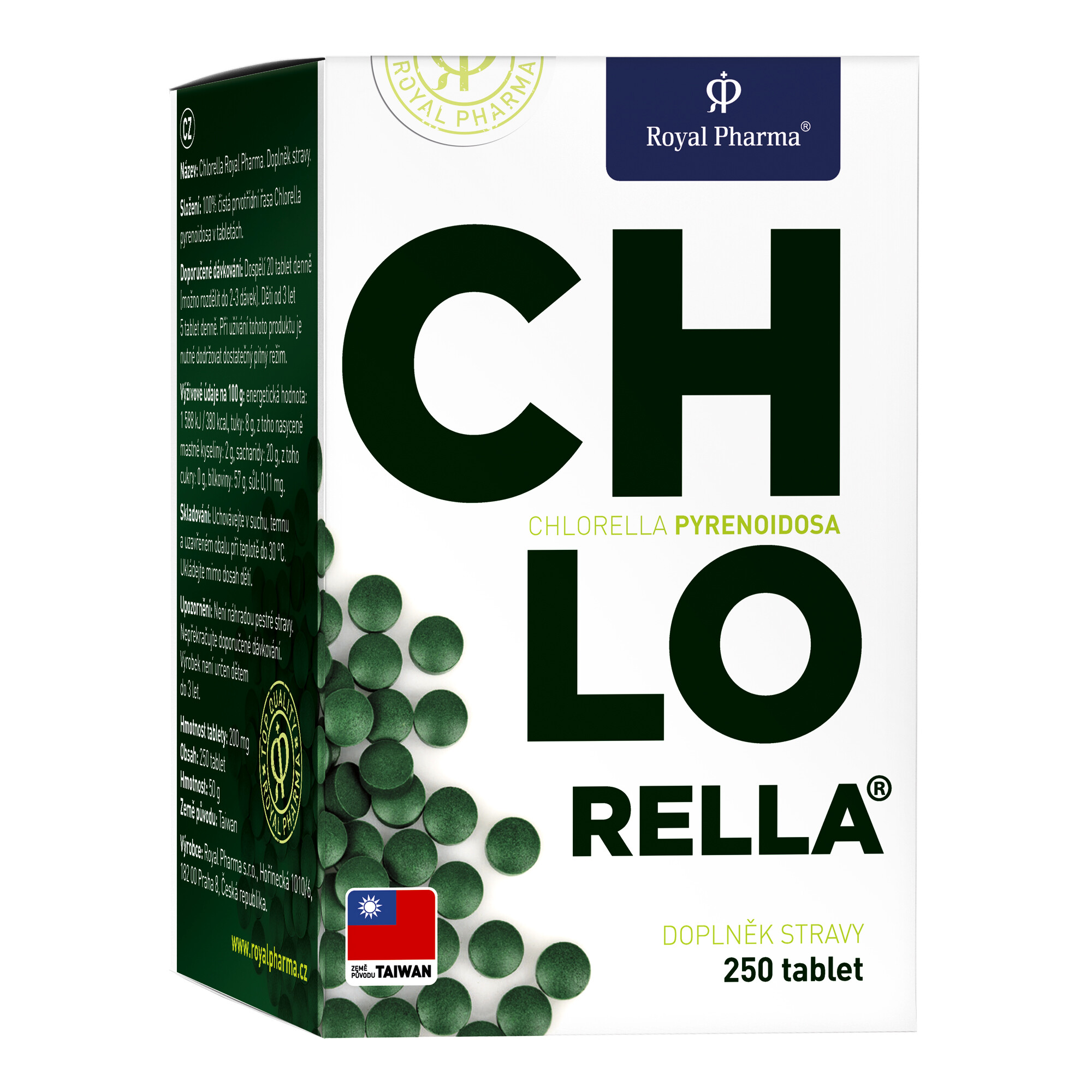 EXP Royal Pharma Chlorella 250 tablet