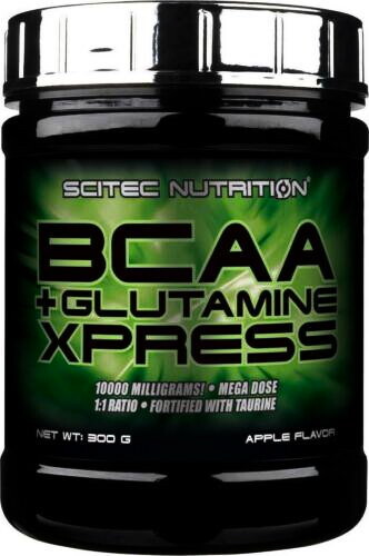 EXP Scitec BCAA+ Glutamine Xpress 300 g jablko