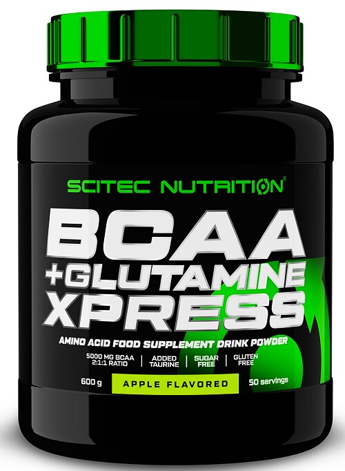 EXP Scitec BCAA + Glutamine Xpress 600 g ovocná žvýkačka