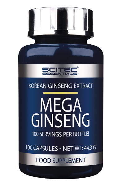 EXP Scitec Mega Ginseng (Ženšen) 100 kapslí