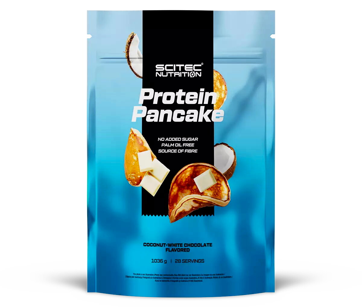 EXP Scitec Protein Pancake 1036 g čokoláda - banán