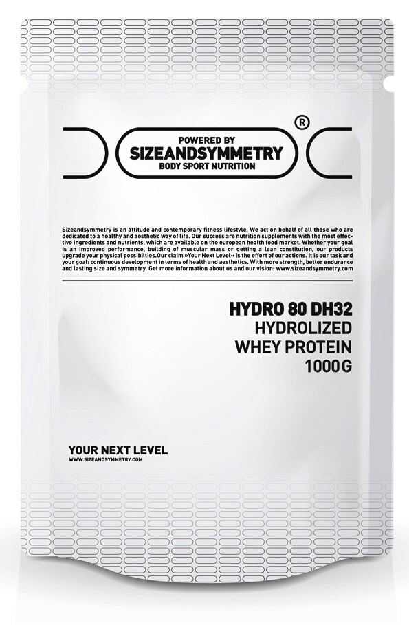 EXP Sizeandsymmetry Hydro DH32 1000 g čokoláda