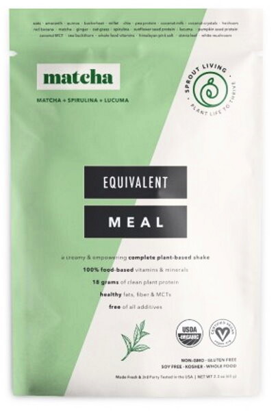 EXP Sprout Living Epic Complete Organic Meal Matcha 65 g