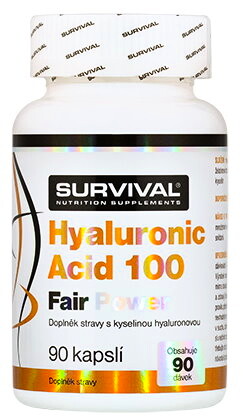 EXP Survival Hyaluronic acid 100 fair power 90 kapslí