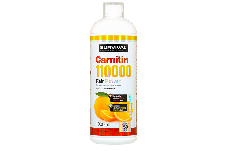 EXP Survival L-Carnitin 110000 1000 ml citron