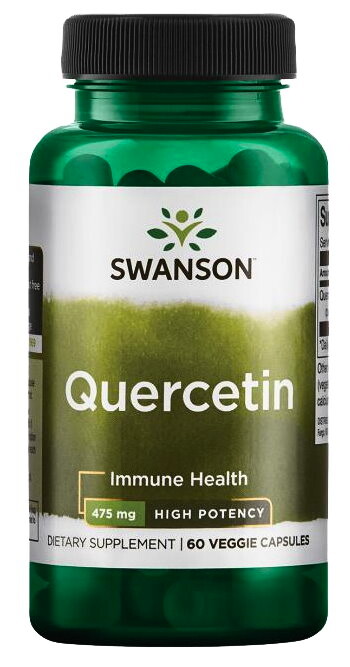 EXP Swanson Quercetin 475 mg 60 kapslí