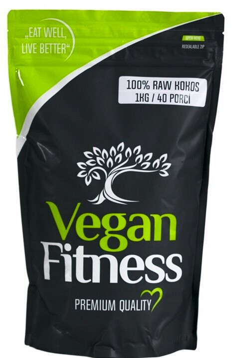 EXP Vegan Fitness 100% RAW Kokos 1000 g