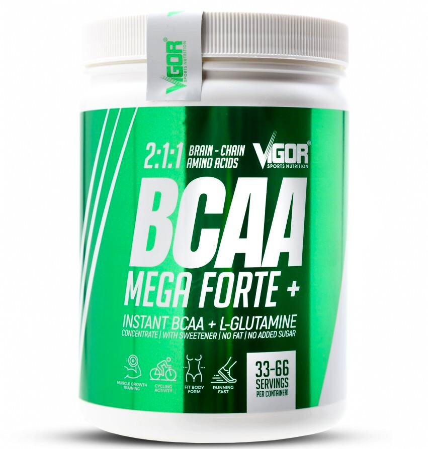 EXP Vigor BCAA Mega Forte + Glutamin 500 g pomeranč