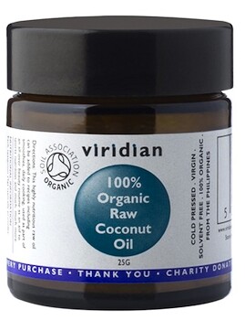 EXP Viridian 100% Organic Coconut Oil (Kokosový olej) 25 g