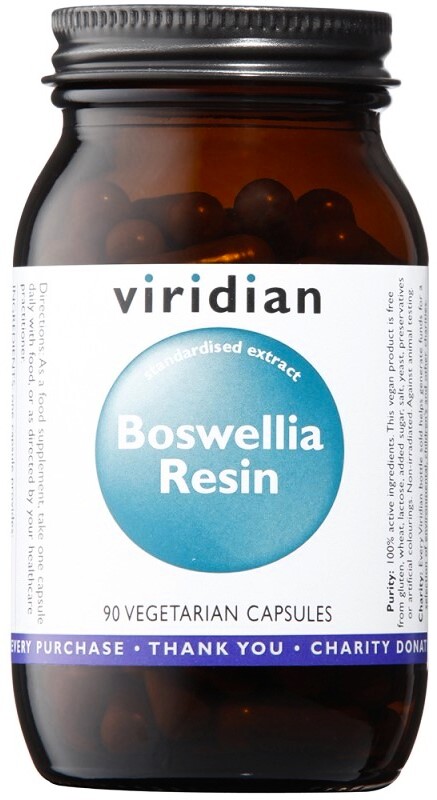 EXP Viridian Boswellia Resin (Pryskyřice kadidlovníku) 90 kapslí