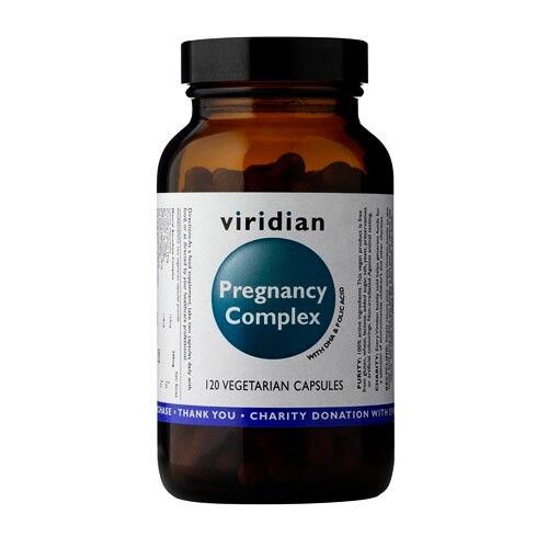 EXP Viridian Pregnancy Complex (Natural multivitamín pro těhotné) 120 kapslí