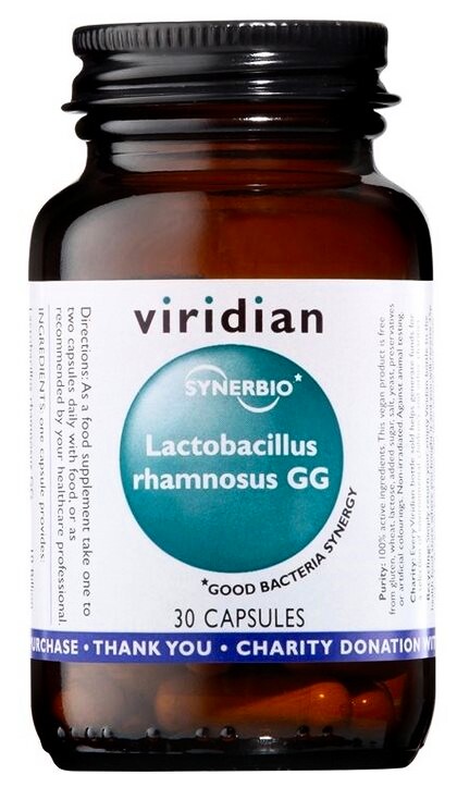 EXP Viridian Synerbio Lactobacillus Rhamnosus GG (Probiotikum) 30 kapslí