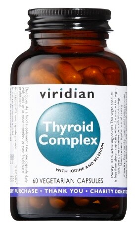 EXP Viridian Thyroid Complex (Komplex pro štítnou žlázu) 60 kapslí