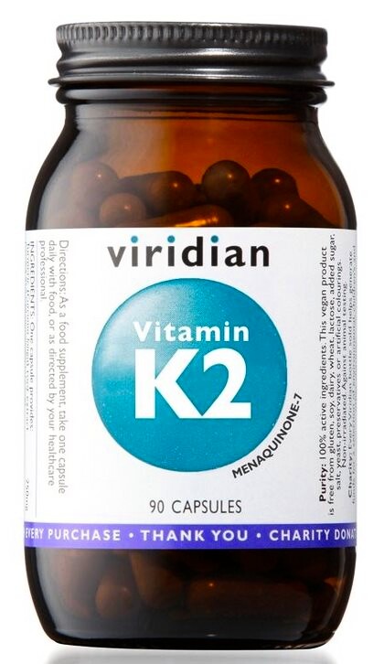 EXP Viridian Vitamin K2 90 kapslí