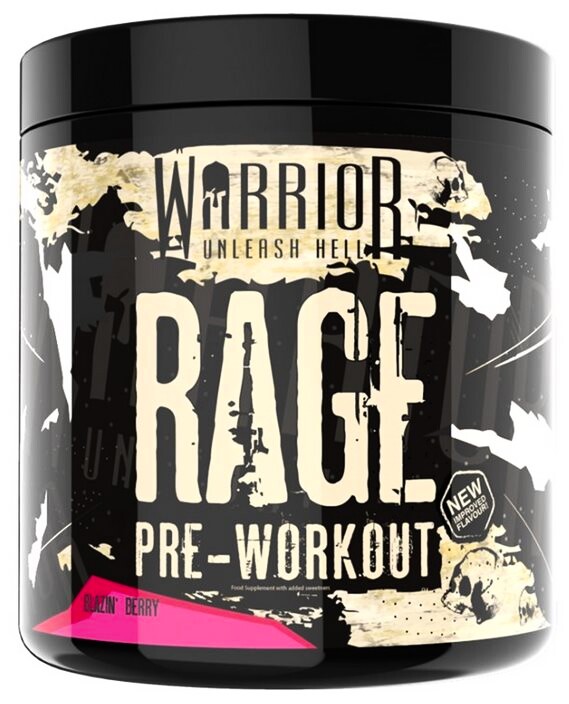 EXP Warrior Rage Pre-Workout 392 g jahoda