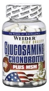 EXP Weider Glucosamine Chondroitin + MSM 120 kapslí