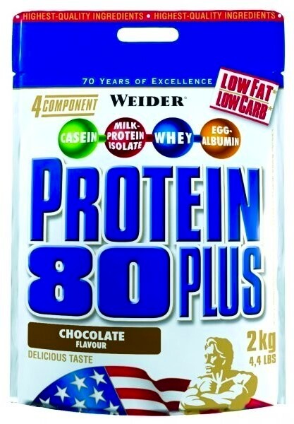 EXP Weider Protein 80 Plus 2000 g banán