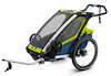 !FAULTY!Dětský vozík Thule Chariot Sport 1 - 2 sety, modro-zelenámodro-zelená