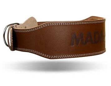 !FAULTY! MadMax opasek celokožený full leather MFB246 hnědý S  S