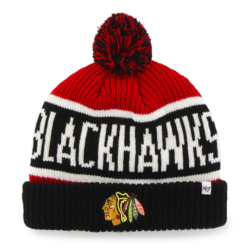Zimní čepice Chicago Blackhawks