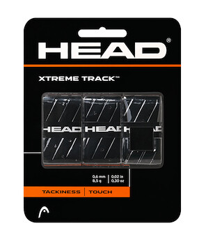 Omotávka na rakety vrchní Head Xtreme Track Black 3 ks