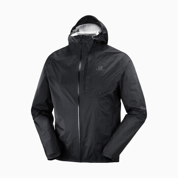 Pánská bunda Salomon  Bonatti Waterproof Jacket Black