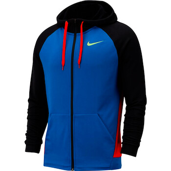 Pánská mikina Nike Dry Hoodie FZ Fleece modrá